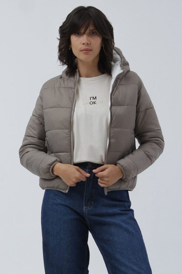 Campera reversible con capucha - Image 5
