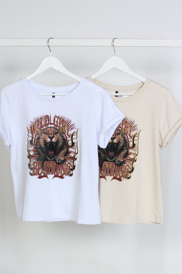 Remera con estampa Tigre Wild Girl - Image 4