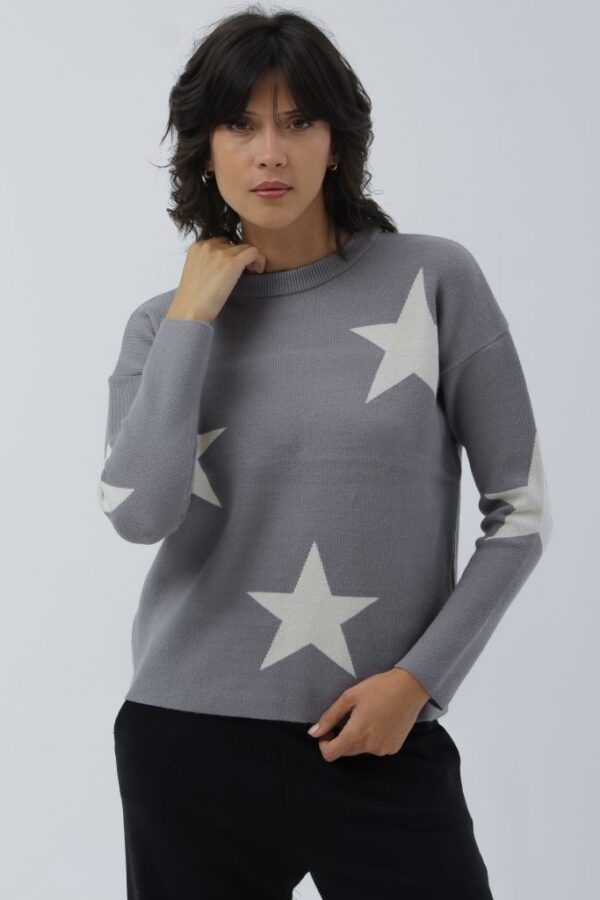 Sweater Jacquard Estrellas para Mujer - Image 4