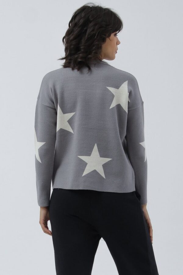 Sweater Jacquard Estrellas para Mujer - Image 3